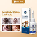 PetClear Pet Ear Cleaner for Cats and Dogs