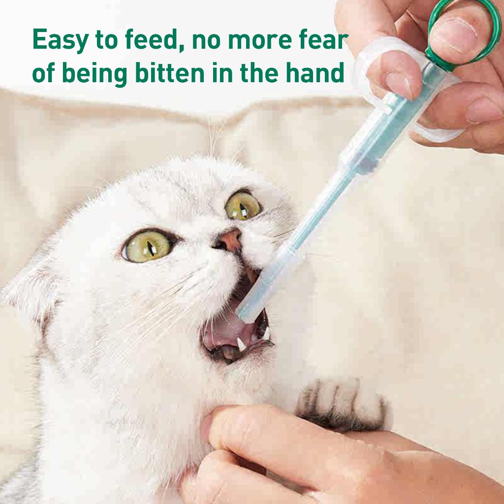PetClear Silicone Pet Medicine Feeder for Cats and Dogs