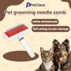PetClear Pet Hair Remover Glove and Cleaning Brush Set