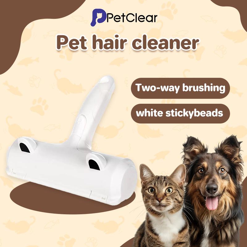 PetClear Pet Hair Remover Glove and Cleaning Brush Set