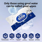 PetClear Pet Wipes 80pcs for Cats and Dogs