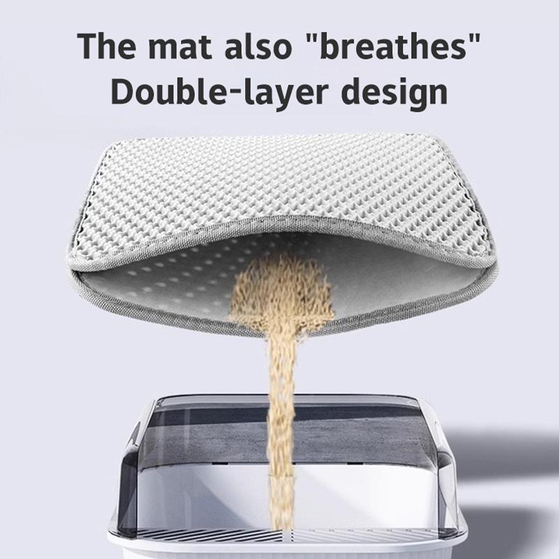PetClear Double-Layer Waterproof Cat Litter Mat