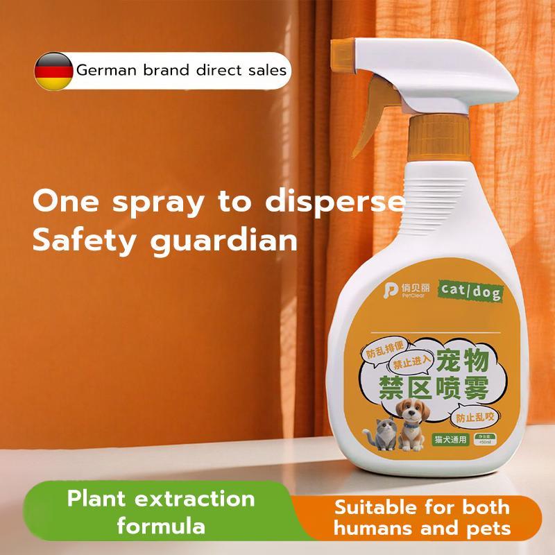 PetClear Pet No-Go Area Training Spray 450ML - Orange Scent