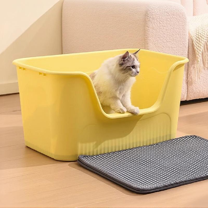 PetClear Extra Large Semi-Enclosed Cat Litter Box