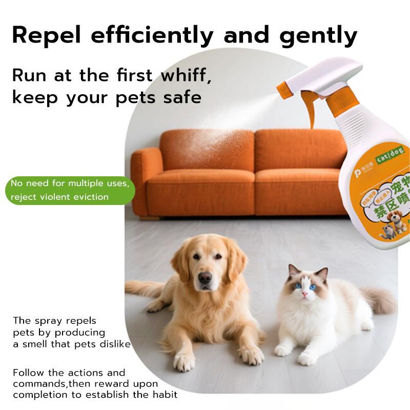 PetClear Pet No-Go Area Training Spray 450ML - Orange Scent