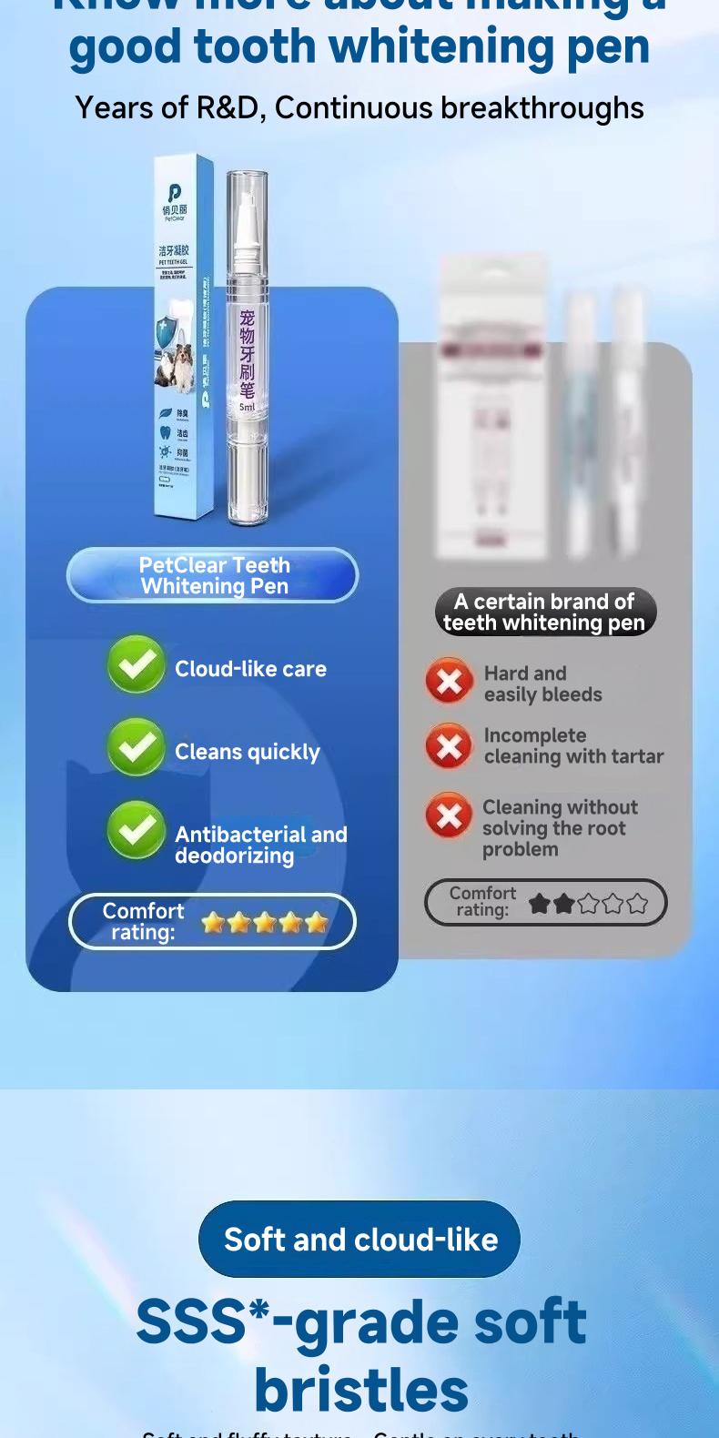 PetClear Pet Dental Tartar Remover Pen