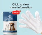 PetClear Pet Cleaning Gloves and Deodorizing Wipes for Cats and Dogs