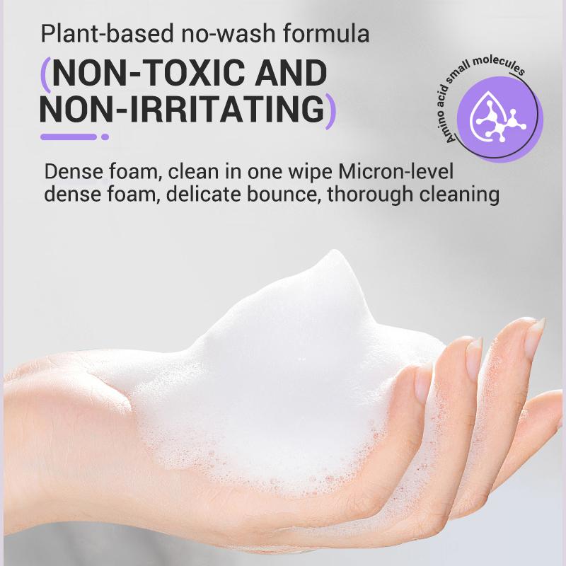 PetClear No-Rinse Pet Paw Cleaning Foam