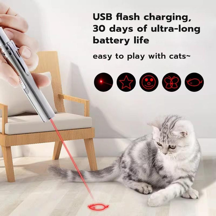 PetClear 4-in-1 Cat Laser Pointer Toy