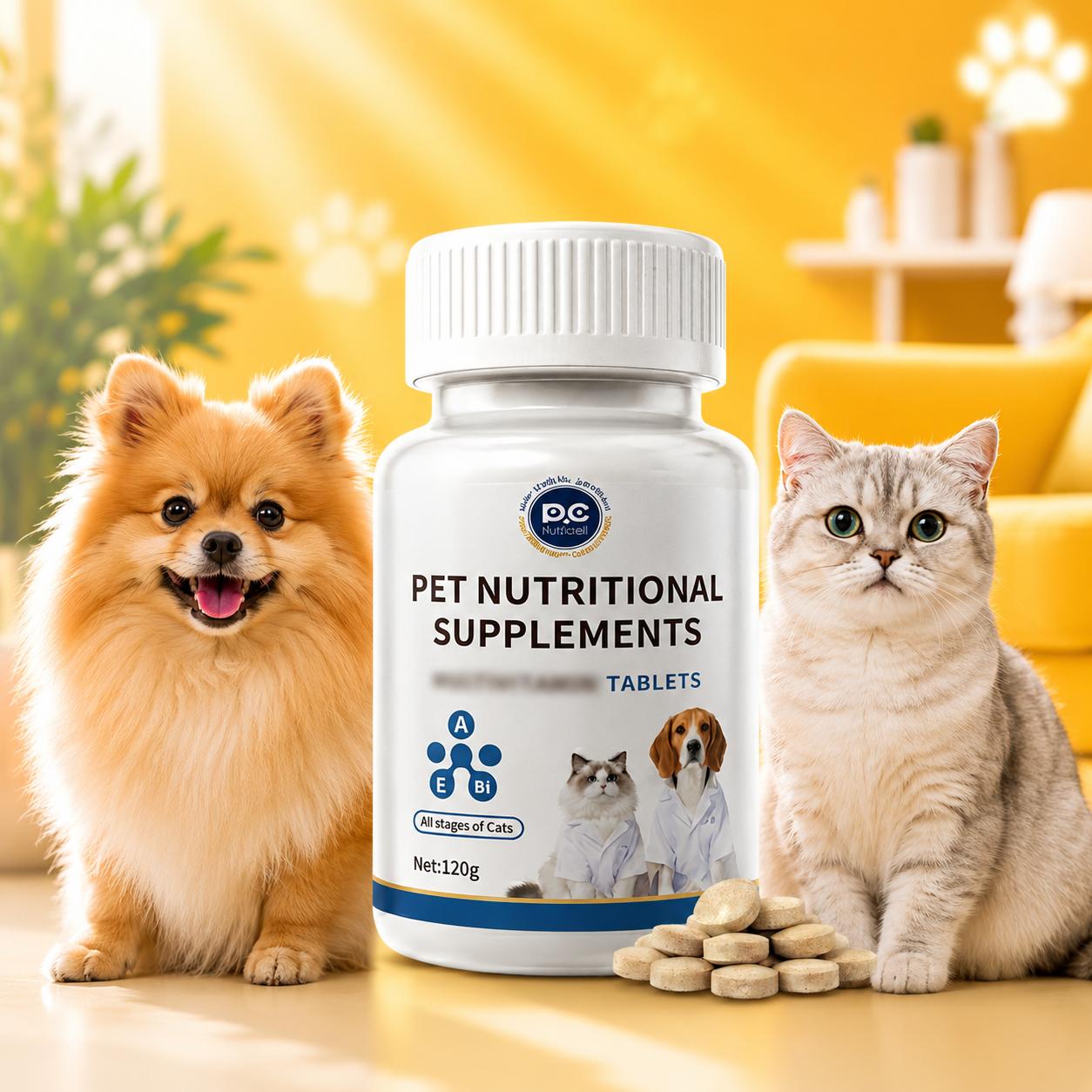 PetClear Pet Daily Care Tablets (200 Tabs) – For Daily Coat Care