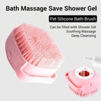 PetClear Pet Bath and Shower Brush for Cats and Dogs