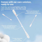 PetClear Pet Ear Cleaning Cotton Swabs for Cats and Dogs