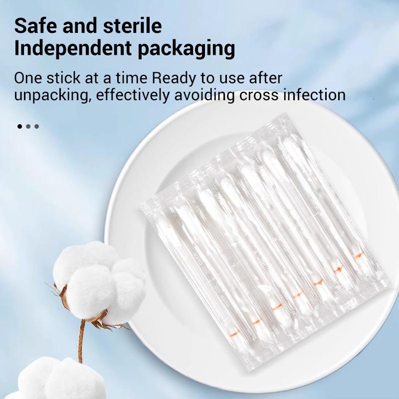 PetClear Pet Ear Cleaning Cotton Swabs for Cats and Dogs