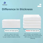 PetClear Pet Cleaning Gloves and Deodorizing Wipes for Cats and Dogs