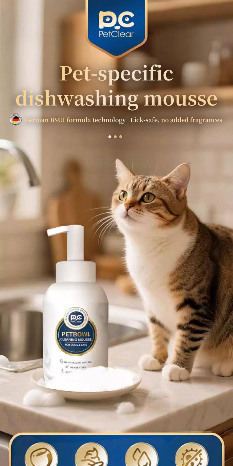 PetClear Pet Bowl Cleaning Dishwashing Liquid 400ml