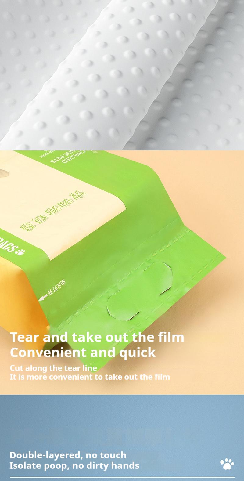 PetClear Pet Waste Bags 10 Pieces for Cats and Dogs