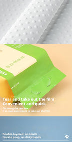 PetClear Pet Waste Bags 10 Pieces for Cats and Dogs