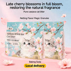 PetClear Cassava Cat Litter 2KG - Low Dust Deodorizing Formula