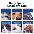PetClear Pet Eye Drops for Cats and Dogs - Tear Stain Care