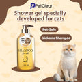 PetClear Pet Shampoo and Bathing Gel for Cats and Dogs
