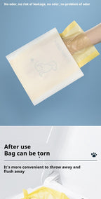 PetClear Pet Waste Bags 10 Pieces for Cats and Dogs
