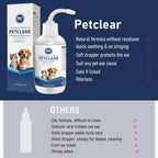 PetClear Pet Ear Cleaner for Cats and Dogs