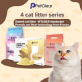 PetClear Cassava Tofu Cat Litter 2.5kg - Low Dust Deodorizing Formula