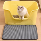 PetClear Extra Large Semi-Enclosed Cat Litter Box