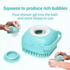 PetClear Pet Bath and Shower Brush for Cats and Dogs