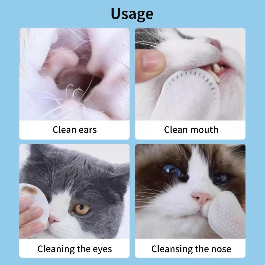 PetClear Pet Wipes 50 Pieces for Cats and Dogs