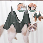 PetClear Pet Grooming Hammock Set Cat Restraint Bag Pet Claw Care Tool