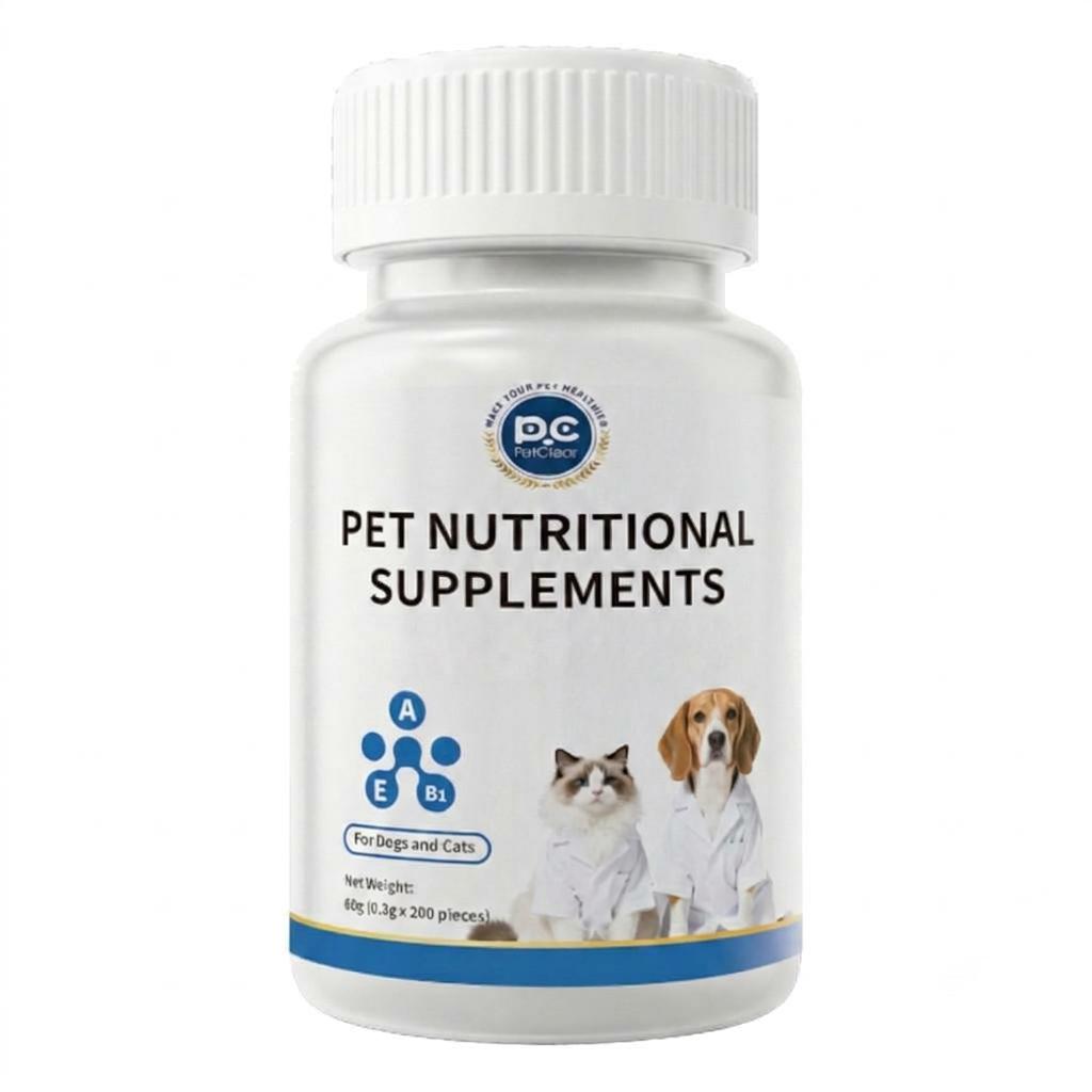 PetClear Pet Daily Care Tablets (200 Tabs) – For Daily Coat Care