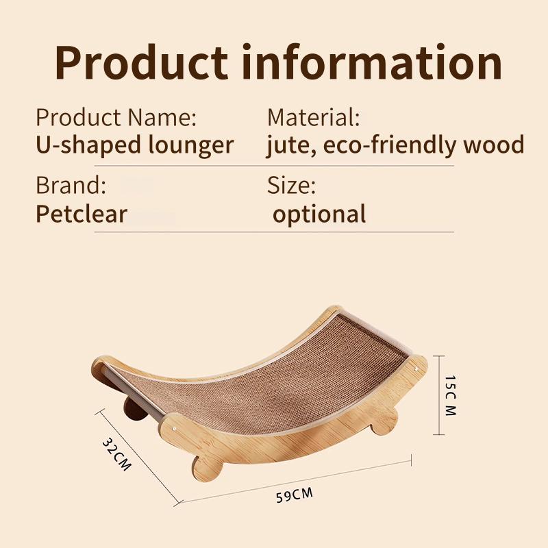 PetClear Cat Scratching Board Cat Scratcher Kitten Cat Nest Pet Bed Besar Pencakar Kucing