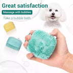 PetClear Pet Bath and Shower Brush for Cats and Dogs