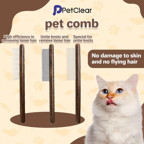 PetClear Cat Flea Comb for Grooming
