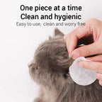 PetClear Pet Tear Stain Wipes for Cats and Dogs