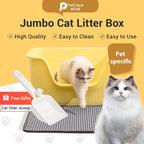 PetClear Extra Large Semi-Enclosed Cat Litter Box