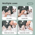 PetClear Pet Grooming Hammock Set Cat Restraint Bag Pet Claw Care Tool