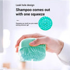 PetClear Pet Bath and Shower Brush for Cats and Dogs
