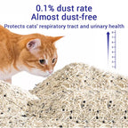PetClear Tofu Cat Litter 2kg - Low Dust Deodorizing Formula