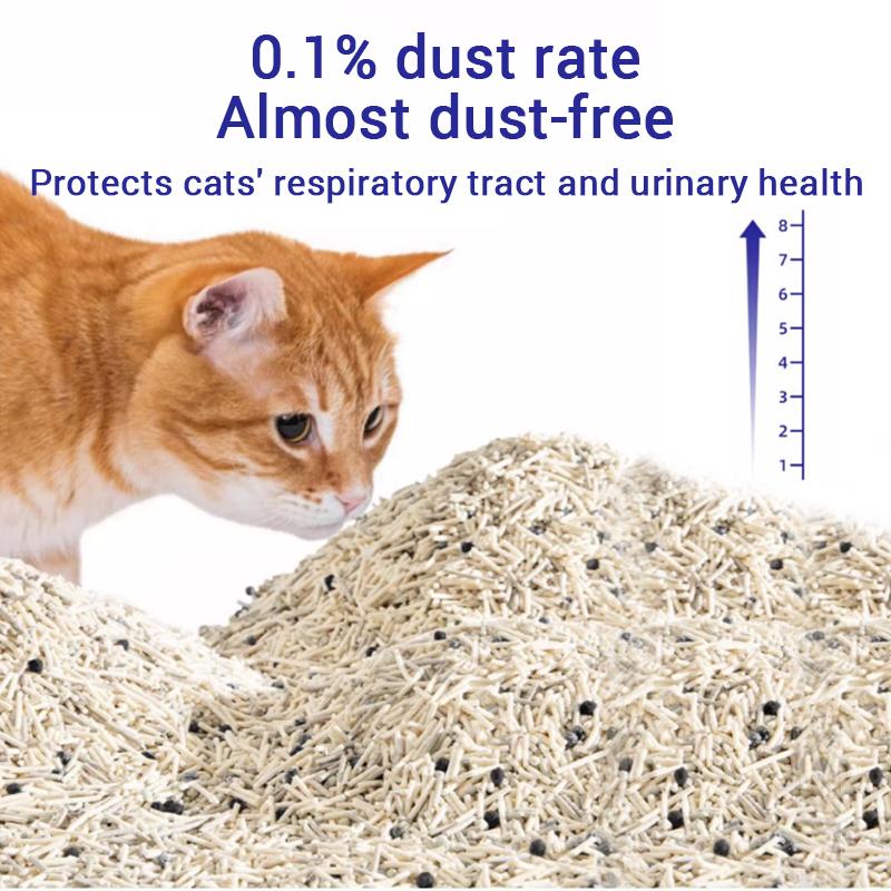 PetClear Tofu Cat Litter 2kg - Low Dust Deodorizing Formula