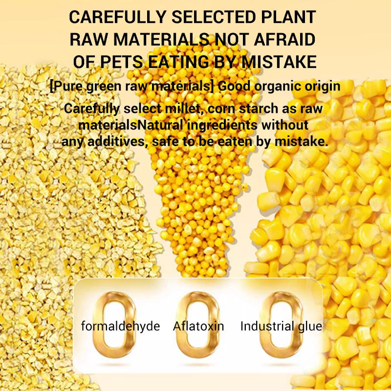 PetClear Tofu Cat Litter 6L - Low Dust Deodorizing Formula