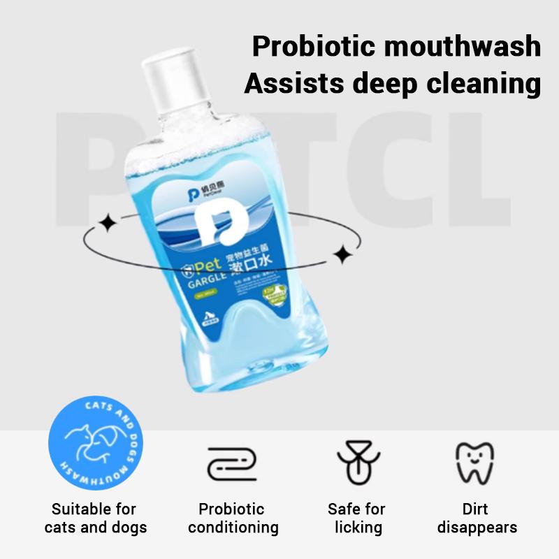 PetClear Pet Mouthwash for Cats and Dogs - Breath Freshener