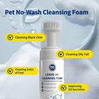 PetClear No-Rinse Pet Bath Foam 150ML