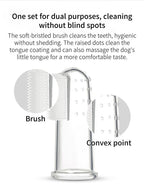 PetClear Pet Finger Toothbrush and Toothpaste Set